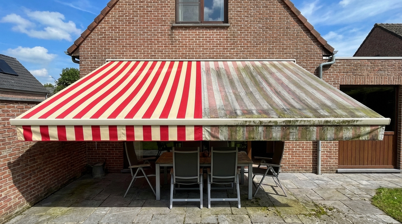 Markisenreinigung: professionell und schonend