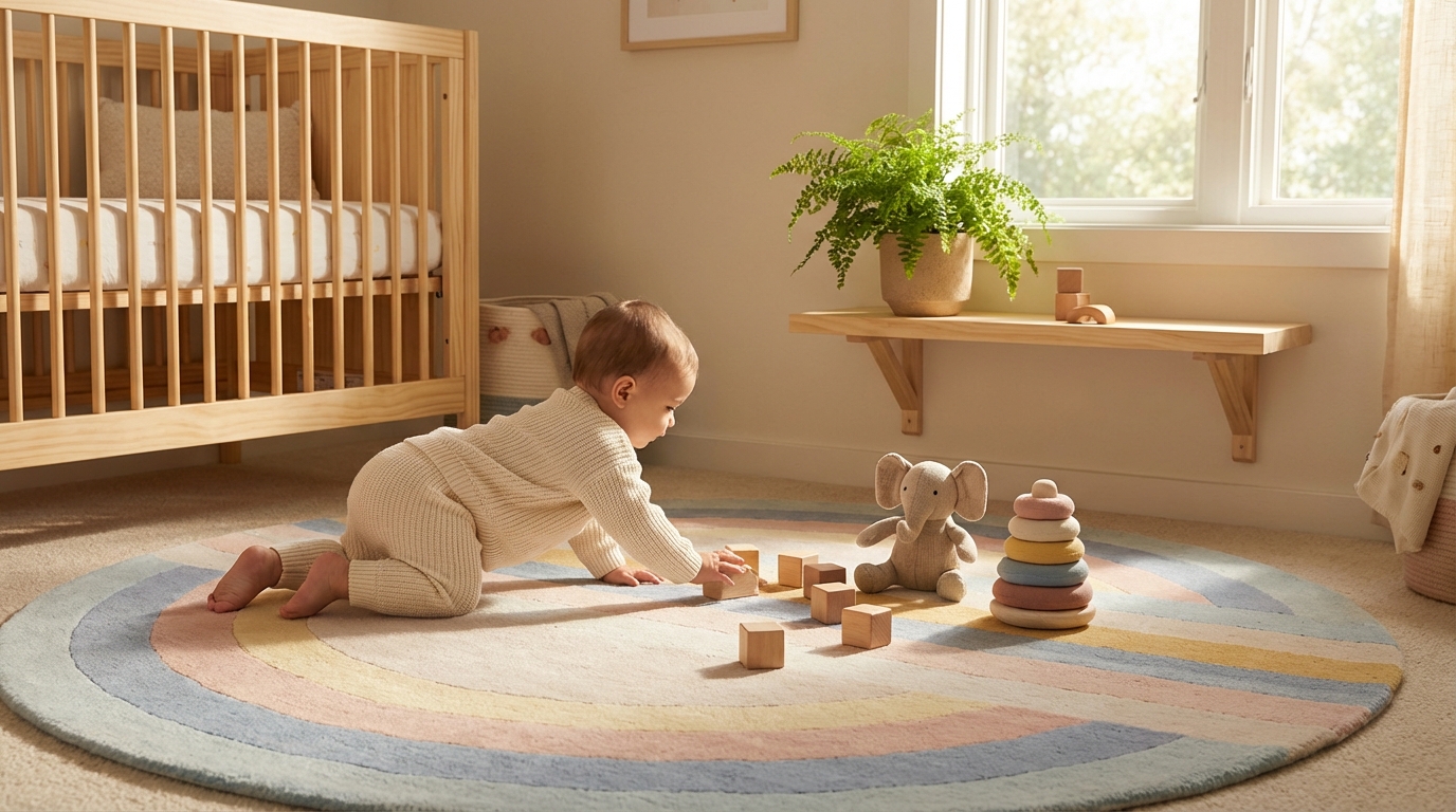 Tapis et bébé : nettoyage sain avec des produits non toxiques