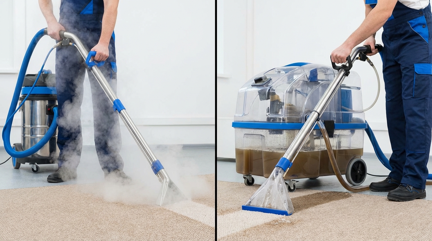 Nettoyage vapeur vs injection-extraction : quelle méthode choisir ?